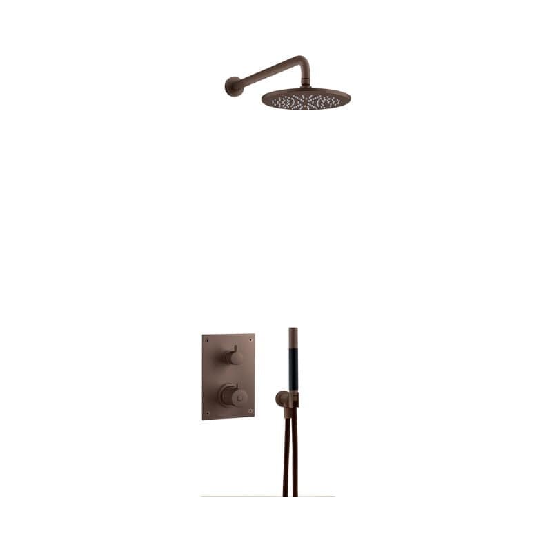 Tapwell BOX7268 ED2 Takdusj Innbygging Bronze / Ø250mm Tapwell Blandebatteri innbygging TA-9424540