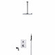 Tapwell BOX7368 Takdusj Innbygging Takmontert Krom / 300mm / Ø250mm Tapwell Dusjsett TA-9425060