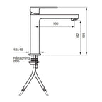 Tapwell EF081 Servantbatteri