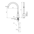 Tapwell SK180 CR Kjøkkenarmatur