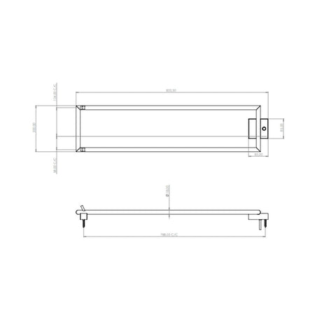 Tapwell TW800-200 Håndkletørker