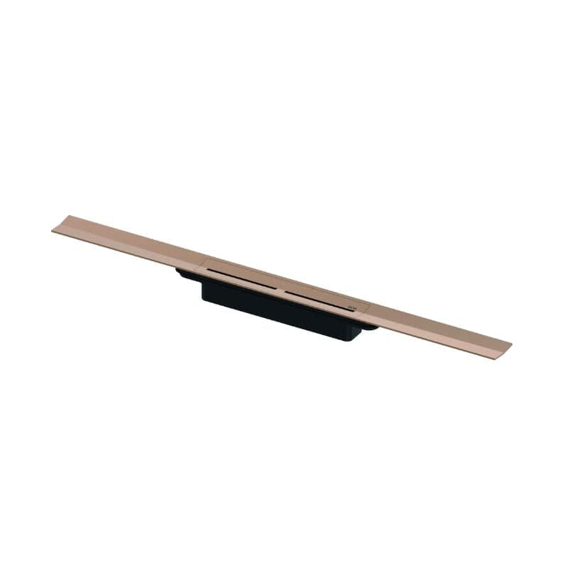 TECEdrainprofile Slukrenne PVD Roségull børstet / 800mm Tece Slukrenne TE-4533589