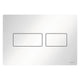TECEsolid WC Betjeningsplate Hvit Tece Betjeningsplate og trykknapper TE-6122647