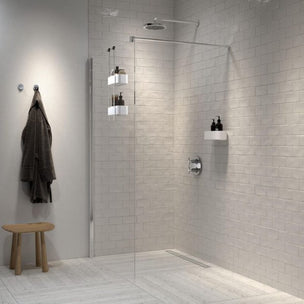 Tiger 2-Store Shower Caddy Dusjkurv 