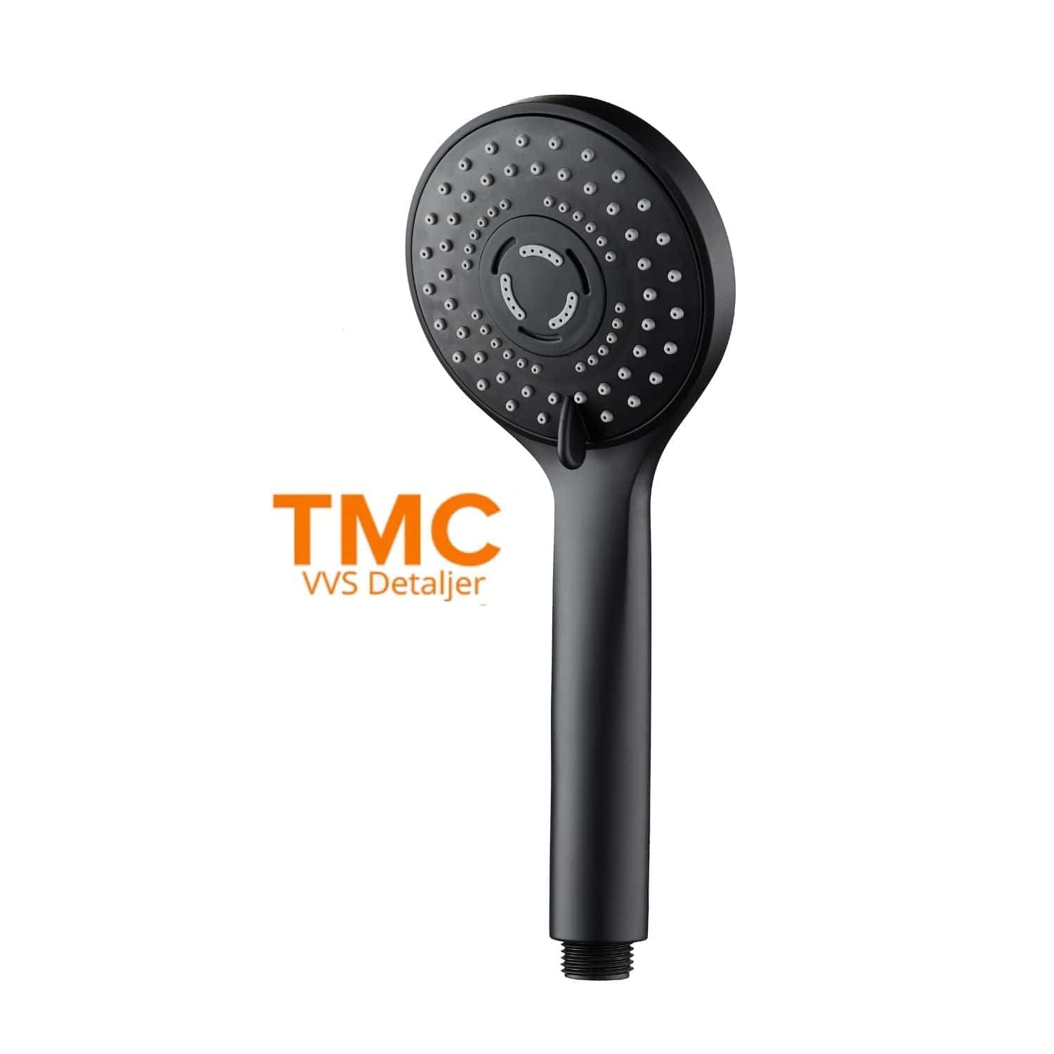 TMC Splash 3 Funksjoner Hånddusj Svart TMC Dusjhode HEI-4484946