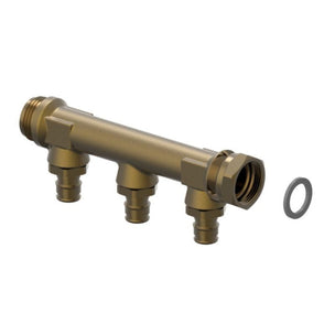 Uponor Aqua Plus Q&E DR Fordeler med Løpemutter - 3 uttak