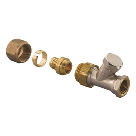 Uponor Fluvia Returventil - 1/2"