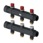 Uponor Magna Fordeler med Ventil - 3 uttak