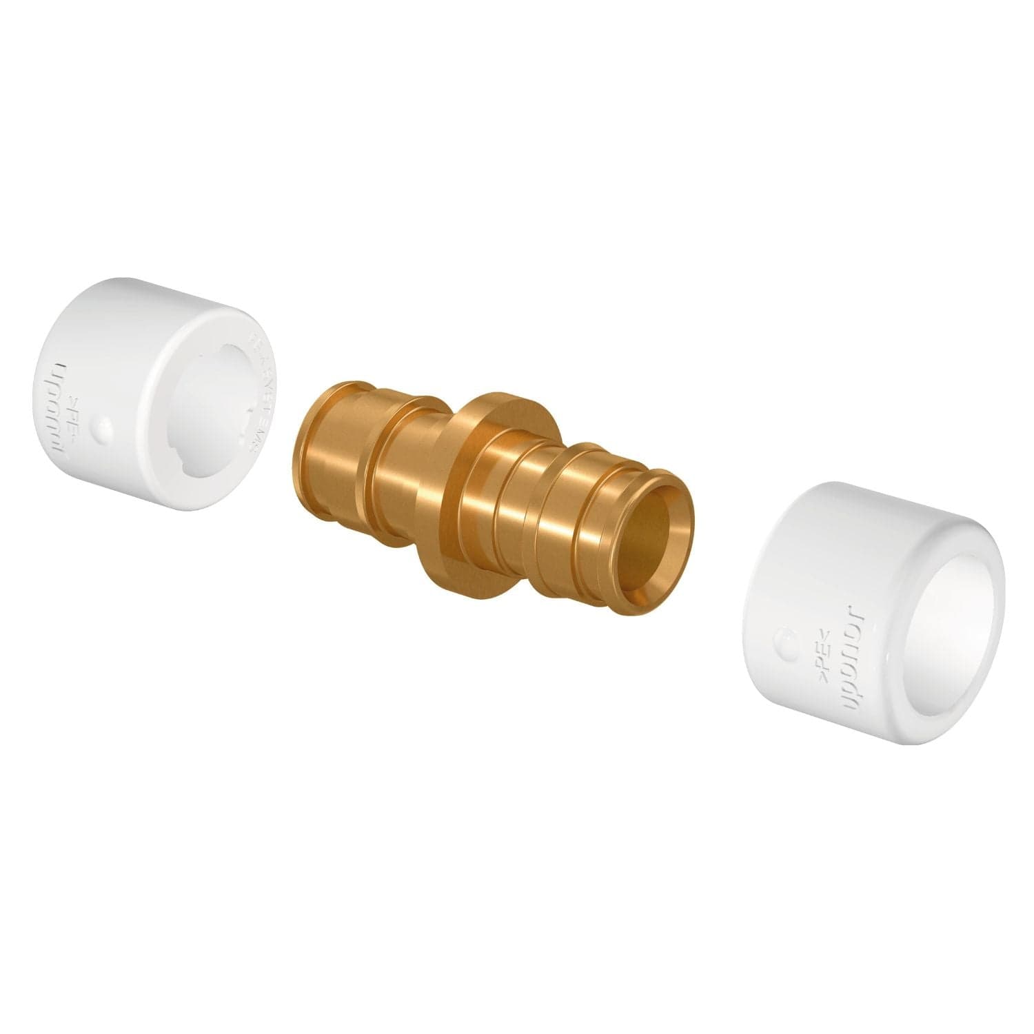 Uponor Q&E DR Skjøtemuffe 15mm Uponor Rørdeler tappevann HEI-5110934