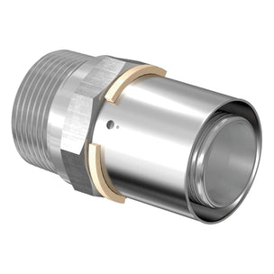 Uponor S-Press Adapter med Utvendige gjenger