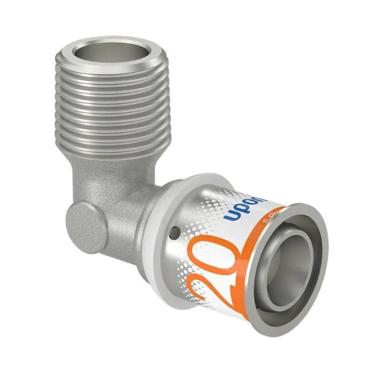 Uponor S-Press Plus Albue med Utvendig gjenge