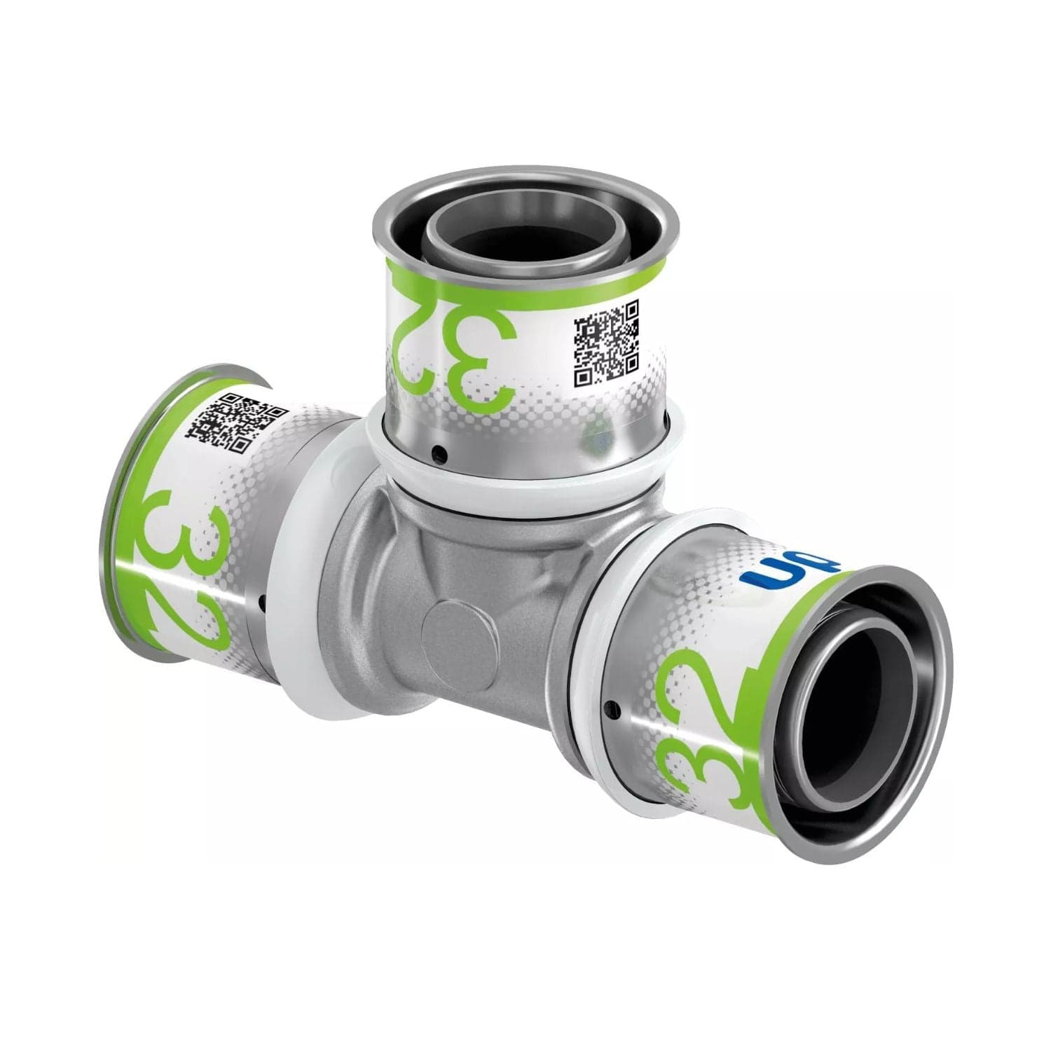 Uponor S-Press Plus T-rør 32mm Uponor T-rør pressfitting HEI-5114489