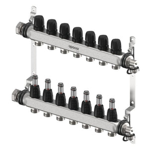 Uponor Vario S FM Gulvvarmefordeler 2-12 kurser