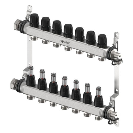 Uponor Vario S FM Gulvvarmefordeler 2-12 kurser