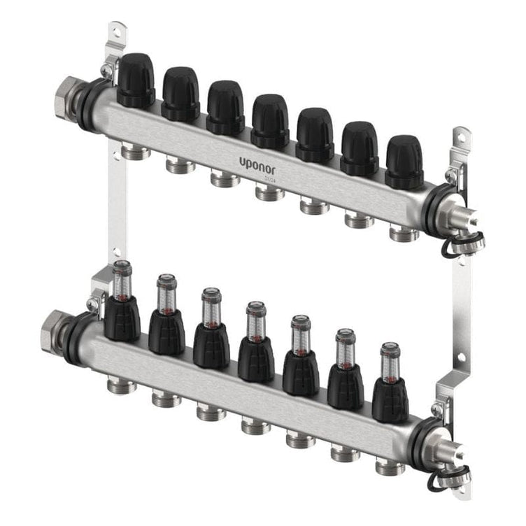Uponor Vario S FM Gulvvarmefordeler 2-12 kurser