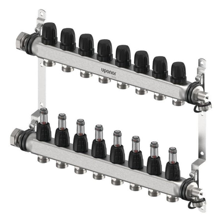 Uponor Vario S FM Gulvvarmefordeler 2-12 kurser