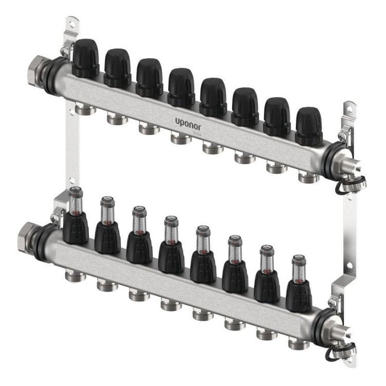 Uponor Vario S FM Gulvvarmefordeler 2-12 kurser