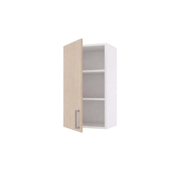Vaskerom: Linn Bad Overskap 1 dør med 2 hyller Ask / 50cm Linn Bad Veggskap vaskerom LB-751105
