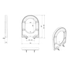 Vikingbad Aida Standard Toalettsete