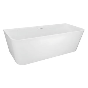 Vikingbad Badekar Dybe Rett 160-180 back to wall