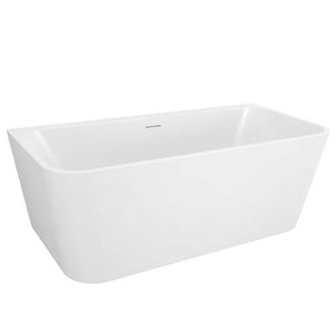 Vikingbad Badekar Dybe Rett 160-180 back to wall