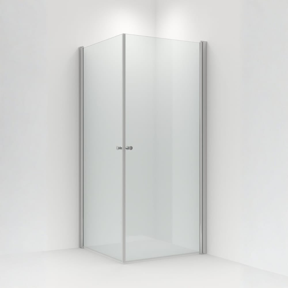 Vikingbad BRAGE Dusjhjørne rett Sølv / 70x70cm VikingBad Dusjhjørne VB-120904