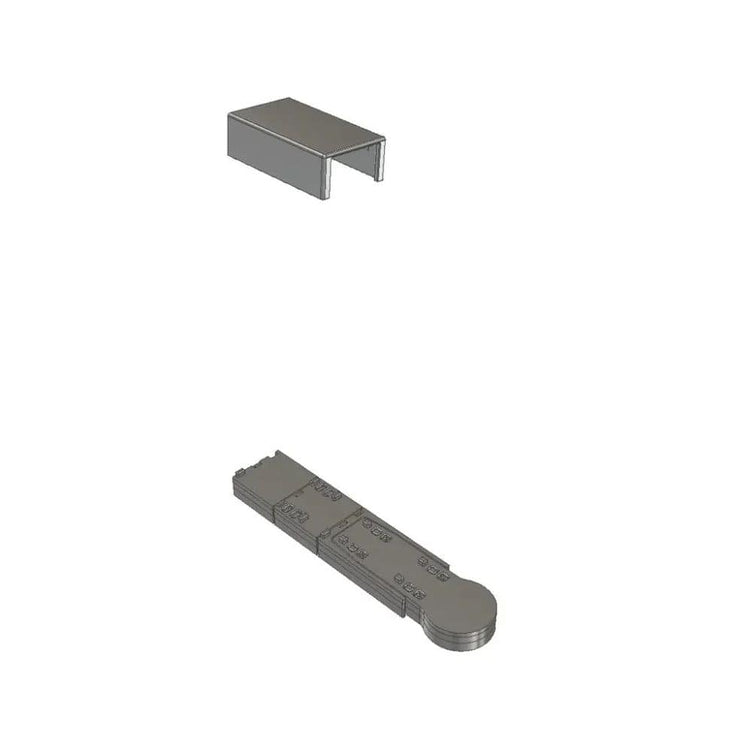 Vikingbad BRAGE Toppdeksel & shims