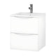 VikingBad ELI 50 SLIM Servantskap Hvit matt / 50cm VikingBad Servantskap VB-111156-F100