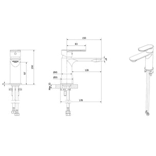 Vikingbad Embla Servantbatteri