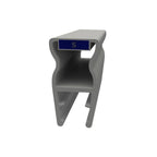 Vikingbad Emil Magnetprofil Nisjemontering PVC