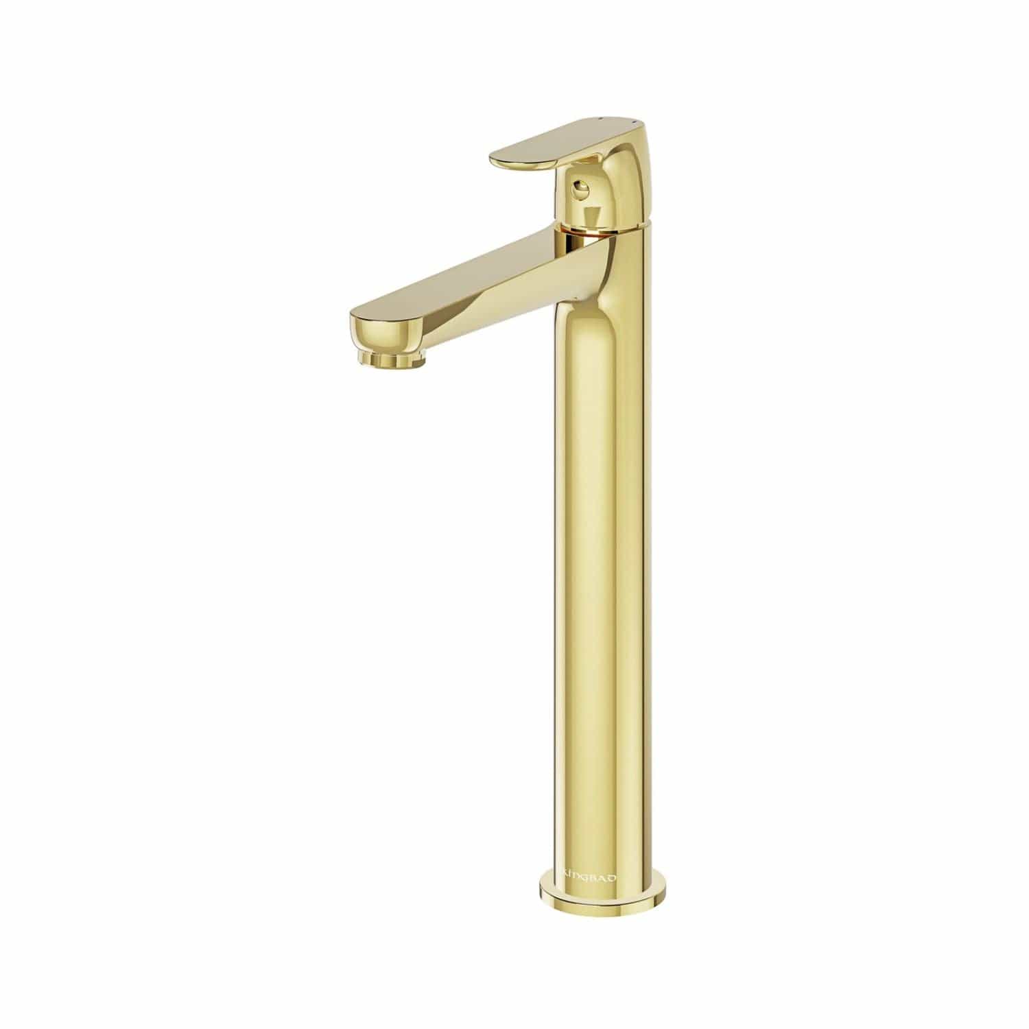 VikingBad Fryd Høy Servantbatteri H297mm Gull VikingBad Servantbatteri VB-005874-03