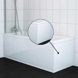 Vikingbad Kvadrat 150/160/170 Endepanel universal