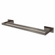 VikingBad Luna Rett Dobbel Håndklestang B65cm Børstet grå VikingBad Håndklestang VB-017984-06