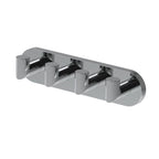 OUTLET: Vikingbad Luna Rund Knaggrekke med 4 kroker