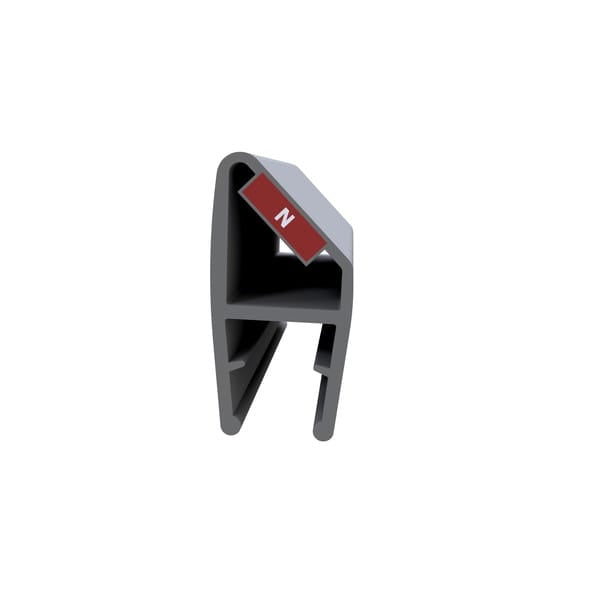Vikingbad Magnetprofil Liam Fast Glassfelt 90° hjørnemontering Klar VikingBad Magnetprofil VB-004255-01