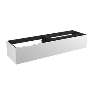Vikingbad MIE DEMI Slett Servantskap Mål: B(60-180)xH46xD29 cm