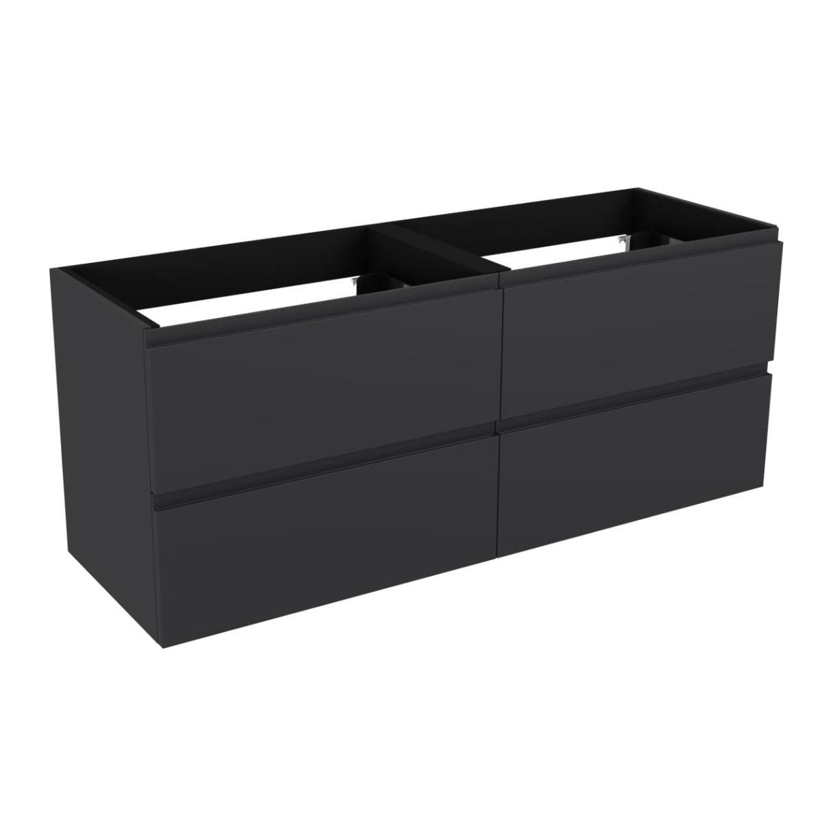 Vikingbad MIE FINGERGREP Servantskap Mørk grå / 140cm dobbel VikingBad Servantskap VB-112000