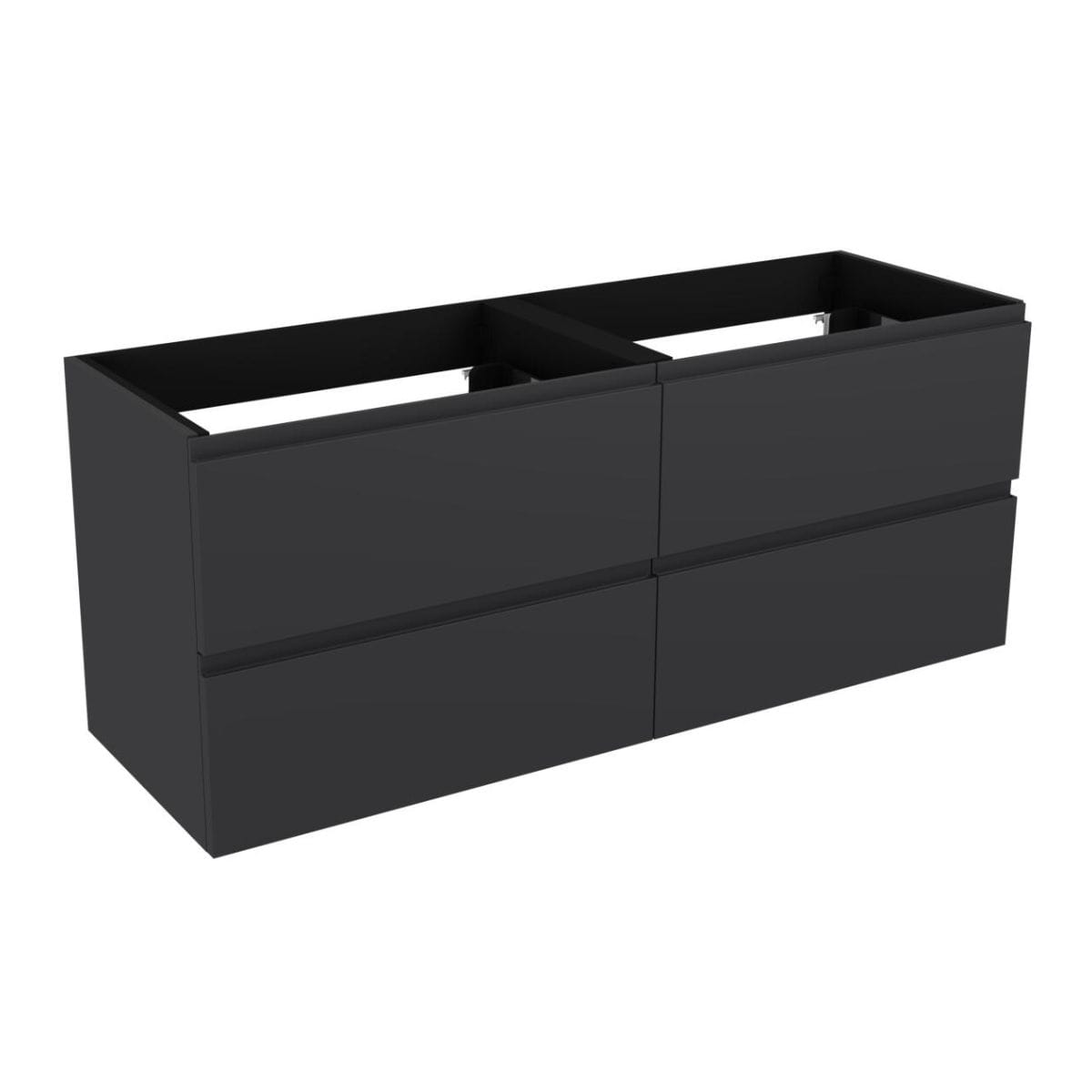 Vikingbad MIE FINGERGREP Servantskap Svart eik / 140cm dobbel VikingBad Servantskap VB-112002
