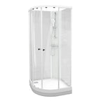 Vikingbad Sofia Dusjkabinett Buet H210cm, Klare Bakvegger