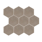 Vikingbad URBAN SPACE Hexagon vegg- / gulvflis