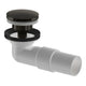 VikingBad Vannlås PUM & Pop-up Ø40mm smykkefelle Børstet svart VikingBad Vannlås VB-117844