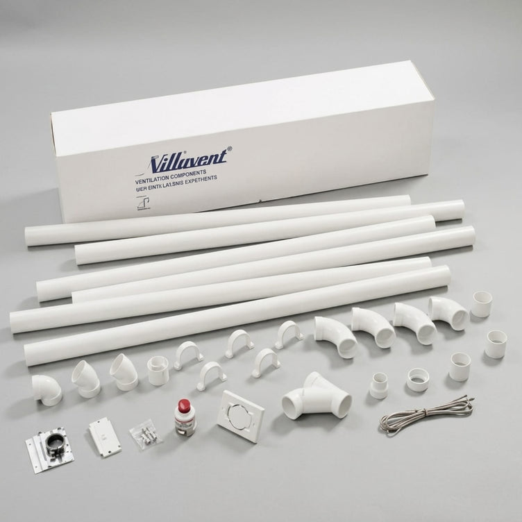 Villavent VACU Rørpakke 1 Kontakt Ø51mm