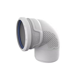 Wavin AS+ Bend 87° med en muffe