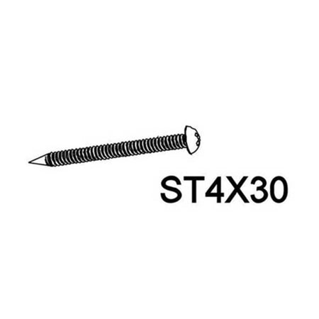 A-Collection Imber Rustfri Skrue ST4x30