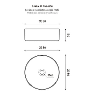Bathco Dinan Bolleservant Ø38cm