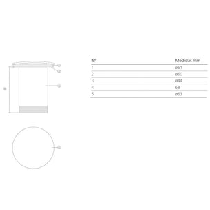 Bathco Free Flow Servantventil