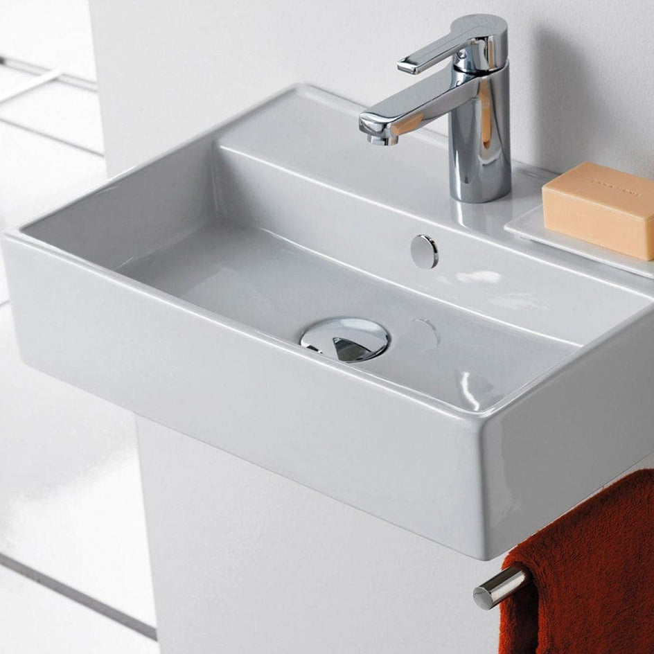 Bathco Turin Porselensservant B50xD35cm Hvit Bathco Liten servant KO-0017B
