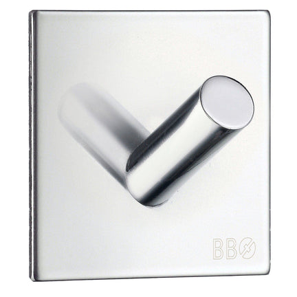 Beslagsboden Enkel Krok 1092 - selvklebende Krom Beslagsboden Knagger SM-BK1092