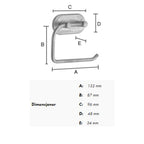 Beslagsboden 1127 Toalettrullholder