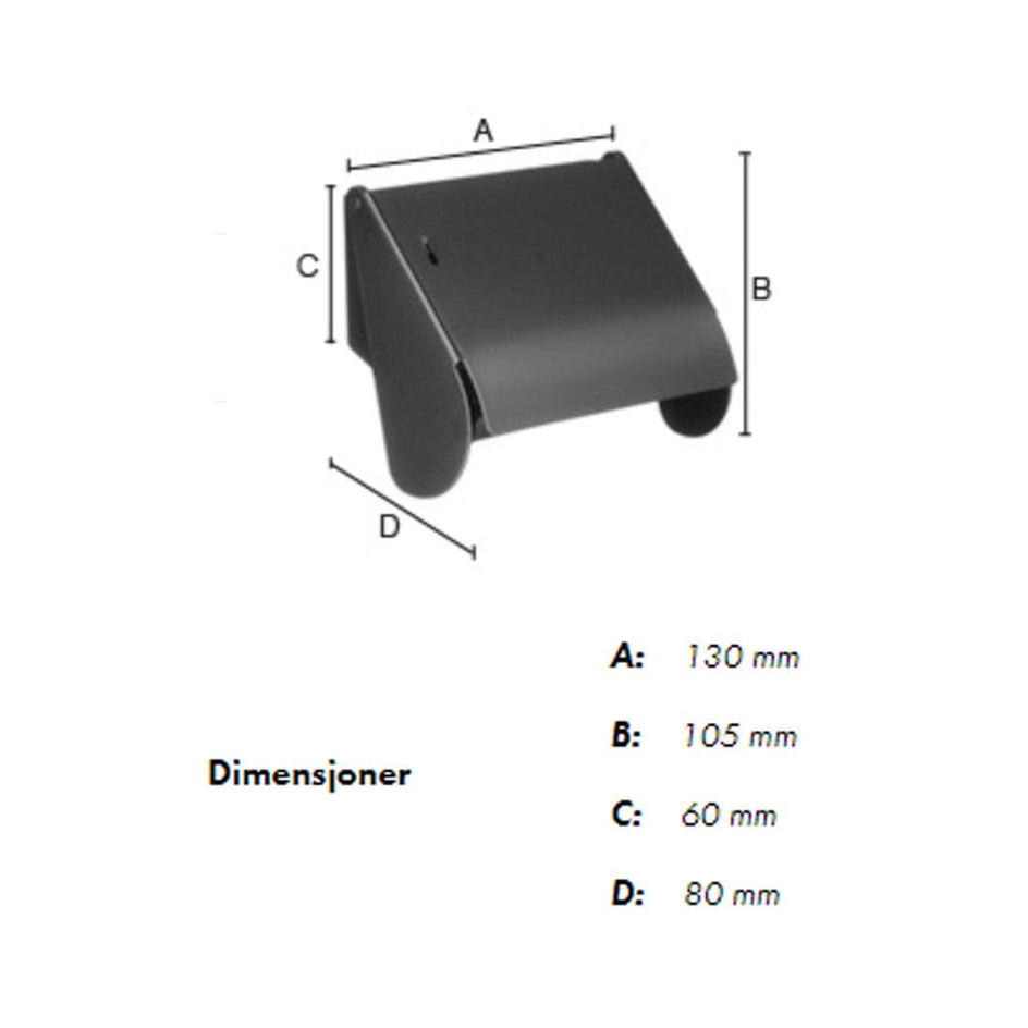 Beslagsboden Toalettpapirholder B440 Beslagsboden Toalettrullholder